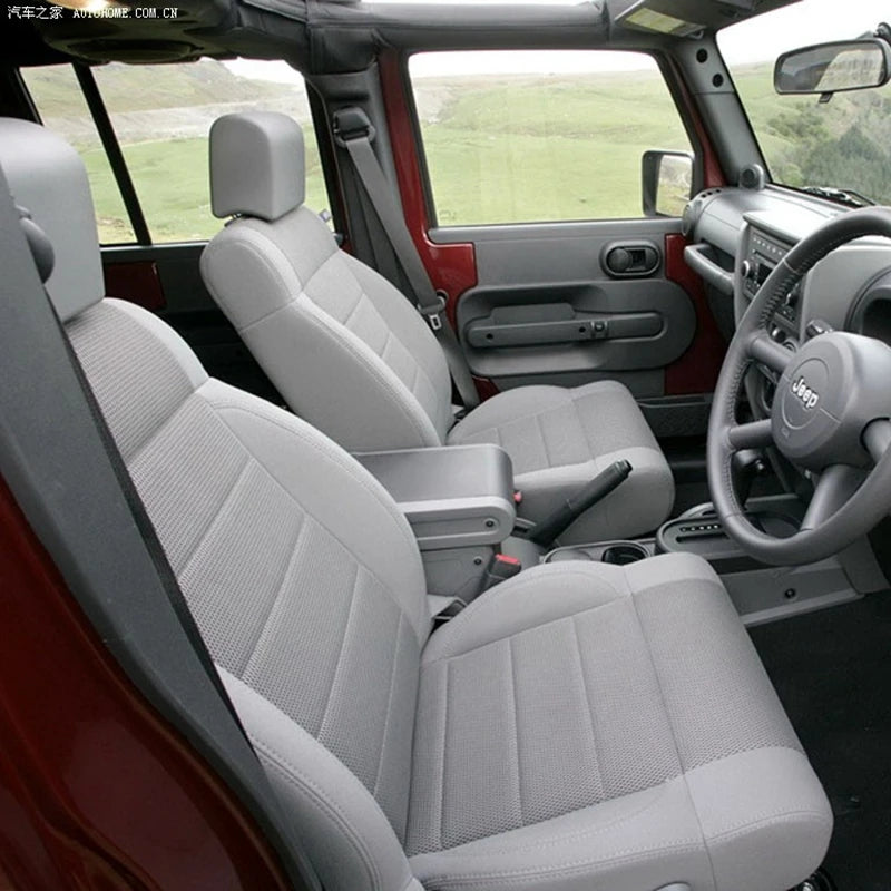 Sada potahů sedadel z umělé kůže pro Jeep Wrangler JK 4 dveře