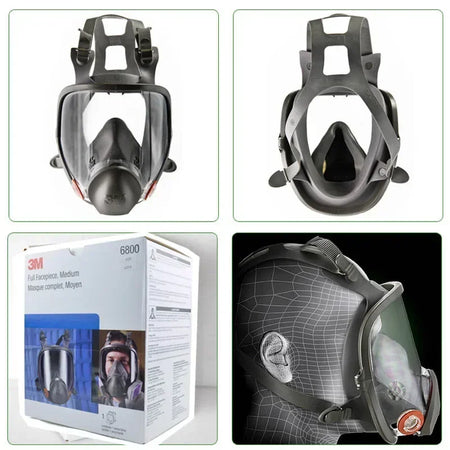 3M 6800 Full Face Respirator &ndash; Industrial Grade Protection