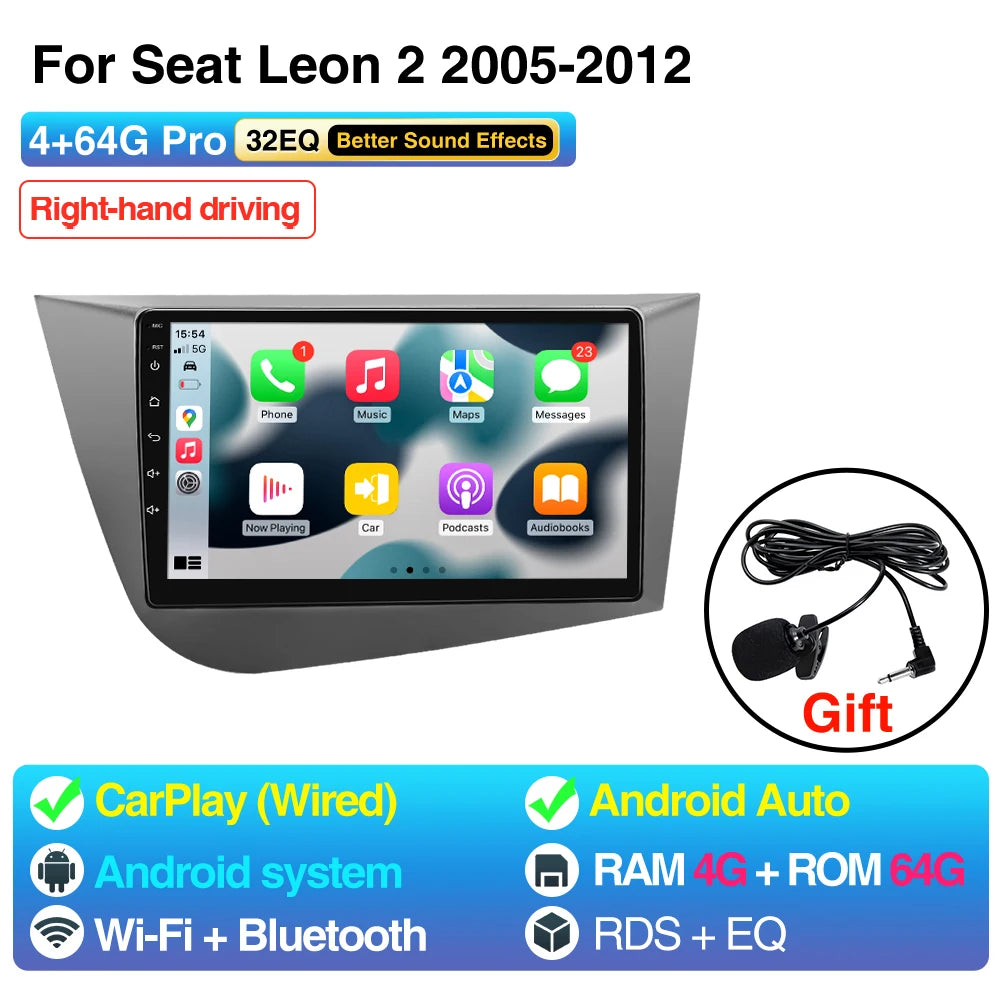 9Inch Car Radio Wireless CarPlay Android 13 &ndash; RHD Fit 36Pro