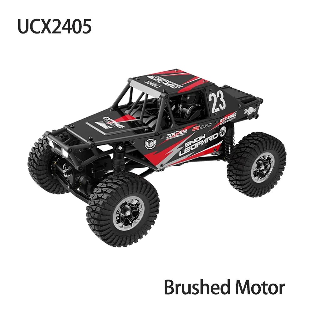 UCX2405 RC Crawler &ndash; 4WD Brushless and Brushed Motor Black Standard