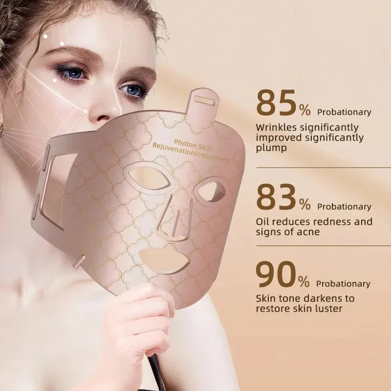 Vilnason 4-In-1 Red LED Therapy Mask &ndash; Skin Renewal