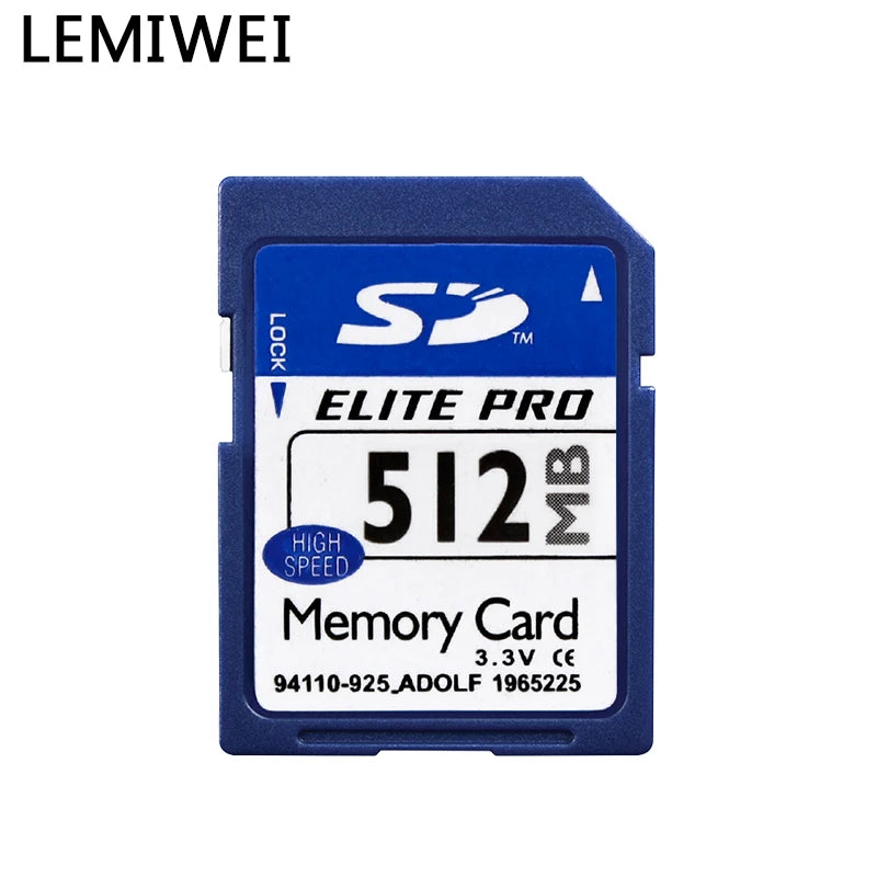 LEMIWEI SD Card 1GB &ndash; High-Speed Read and Write Performance 512MB