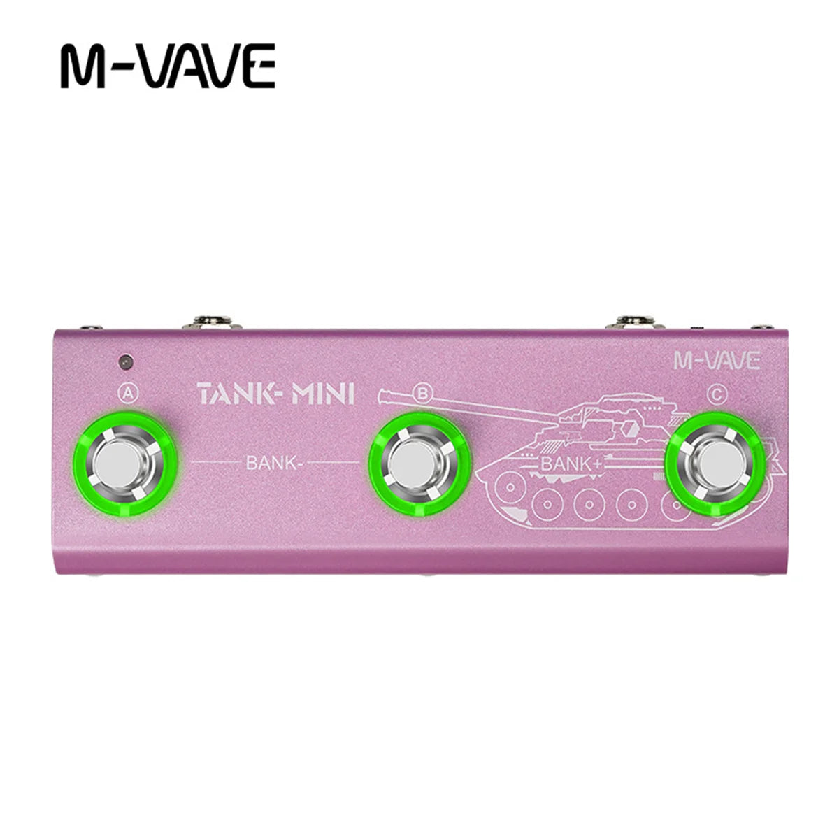 M-VAVE TANK-MINI Multi FX Pedal &ndash; Pro IR OTG Recording