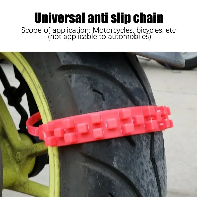 Universal Anti-Slip Emergency Snow Chains &ndash; Winter Traction