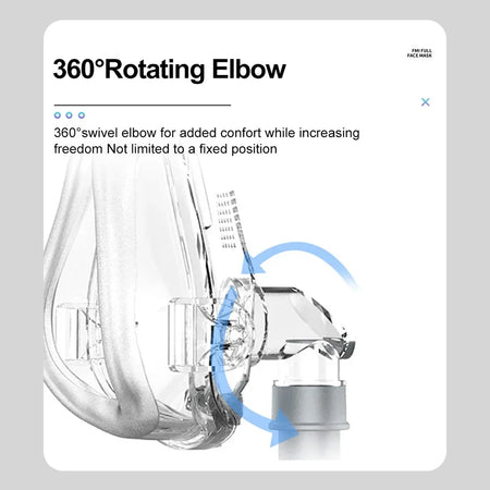 Resoxy CPAP Nasal Mask M L &ndash; Lightweight Silicone Comfort