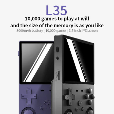 L35 Retro Handheld - 10,000 Classic Games Portable Console