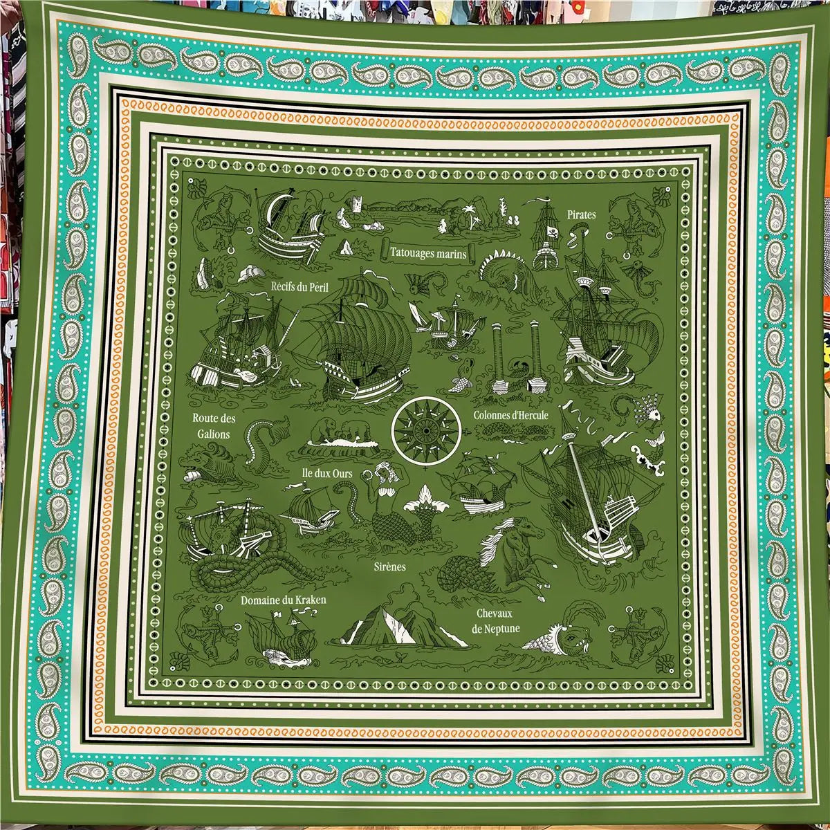 130cm Winter Keep Warm Scarf &ndash; Luxurious Silk Cashmere Blend 2413005-4