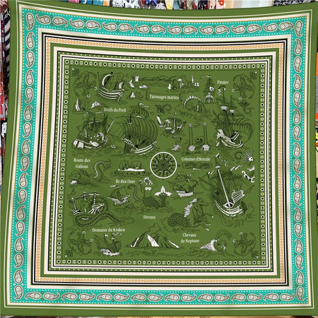 130cm Winter Keep Warm Scarf &ndash; Luxurious Silk Cashmere Blend 2413005-4