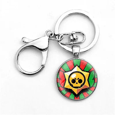 Poco Tara Cartoon Character Keyring - Spike Hero Ornament Pendant HYYSK-71