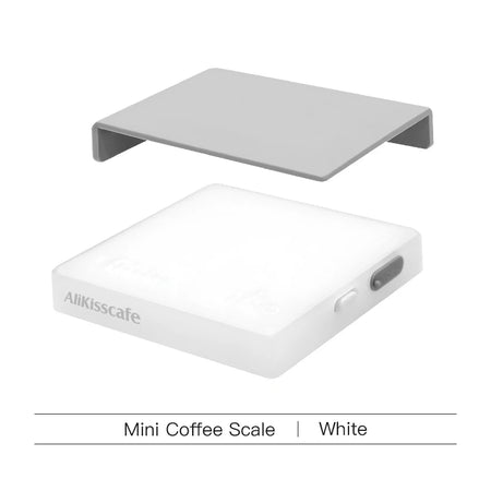 AliKisscafe Coffee Scale &ndash; 0.1g Precision For Espresso White
