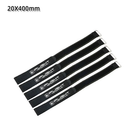 5pcs IFlight 20mm 15mm Width 500mm 400mm 300mm 250mm 200mm Length Microfiber Battery Strap Non-slip Belt for FPV by InterCyprus Trading Ltd