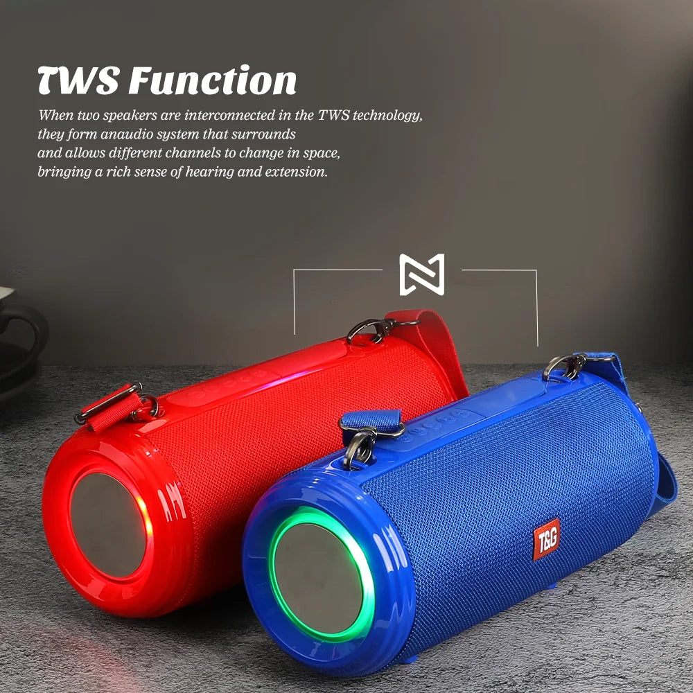 T&amp;G TG537 Waterproof Bluetooth Speaker - Portable Outdoor Soundbar
