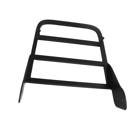 Black Motorcycle Rear Sissy Bar Luggage Rack &ndash; Durable Steel Construction for Yamaha V-Star 400 650 1100 XVS Classic