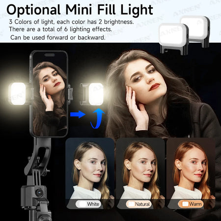 C17 AI Smart Gimbal Tripod &ndash; 360 Degree Auto Face Tracking