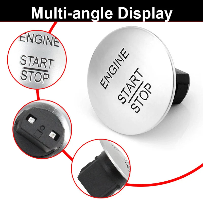 Przycisk start/stop, bezkluczykowy włącznik zapłonu, wymiana ABS, akcesorium samochodowe do Mercedes-Benz