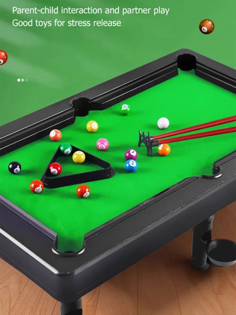 Mini Tabletop Pool Set &ndash; Family Fun And Interaction