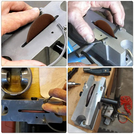 66785 Manual Aluminum Piston Ring Filer 120 Grit Kit Tool Grinder to Assure Proper Piston Ring End Space Tools Accessories 66786 by InterCyprus Trading Ltd