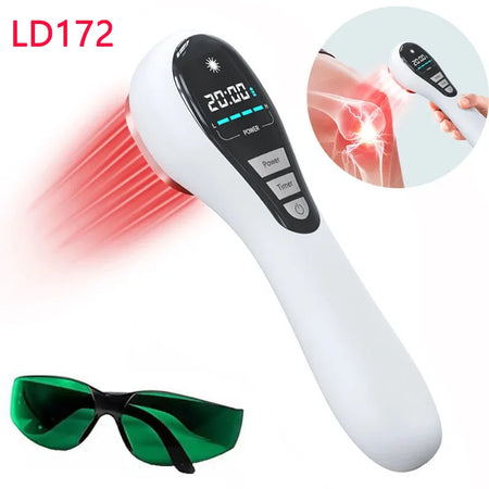 650nm 808nm Low Level Laser Therapy Device &ndash; Effective Pain Relief for Body and Pets LD172 EU PLUG
