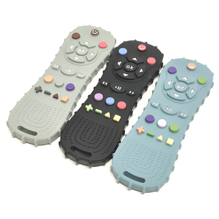 Baby Remote Control Teether &ndash; Safe Silicone Biting Toys
