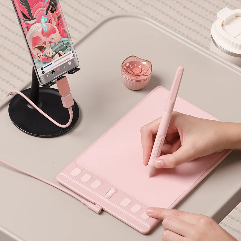 Ручка без батареи для графического планшета Huion Inspiroy 2 S H641P 6 клавиш