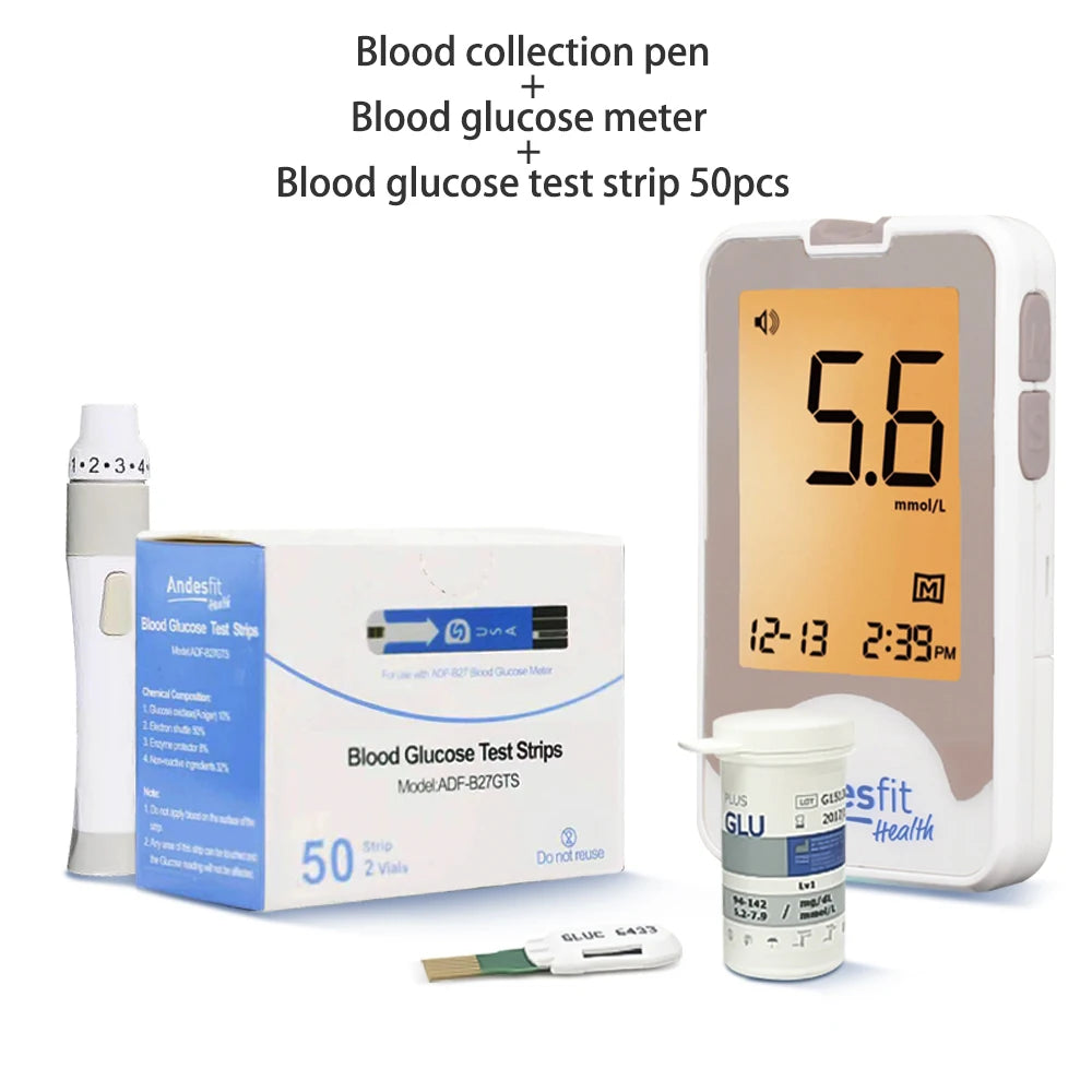 Schbit Wireless Bluetooth Blood Glucose Meter &ndash; Quick and Accurate Measurements Full set