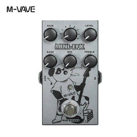M-Vave-Classic Delay Effect Pedal &ndash; 600ms Delay Time MINI-EFX