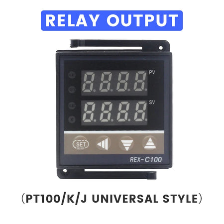 REX C100 Digital PID Temperature Controller &ndash; High Precision Temperature Control Relay-universal