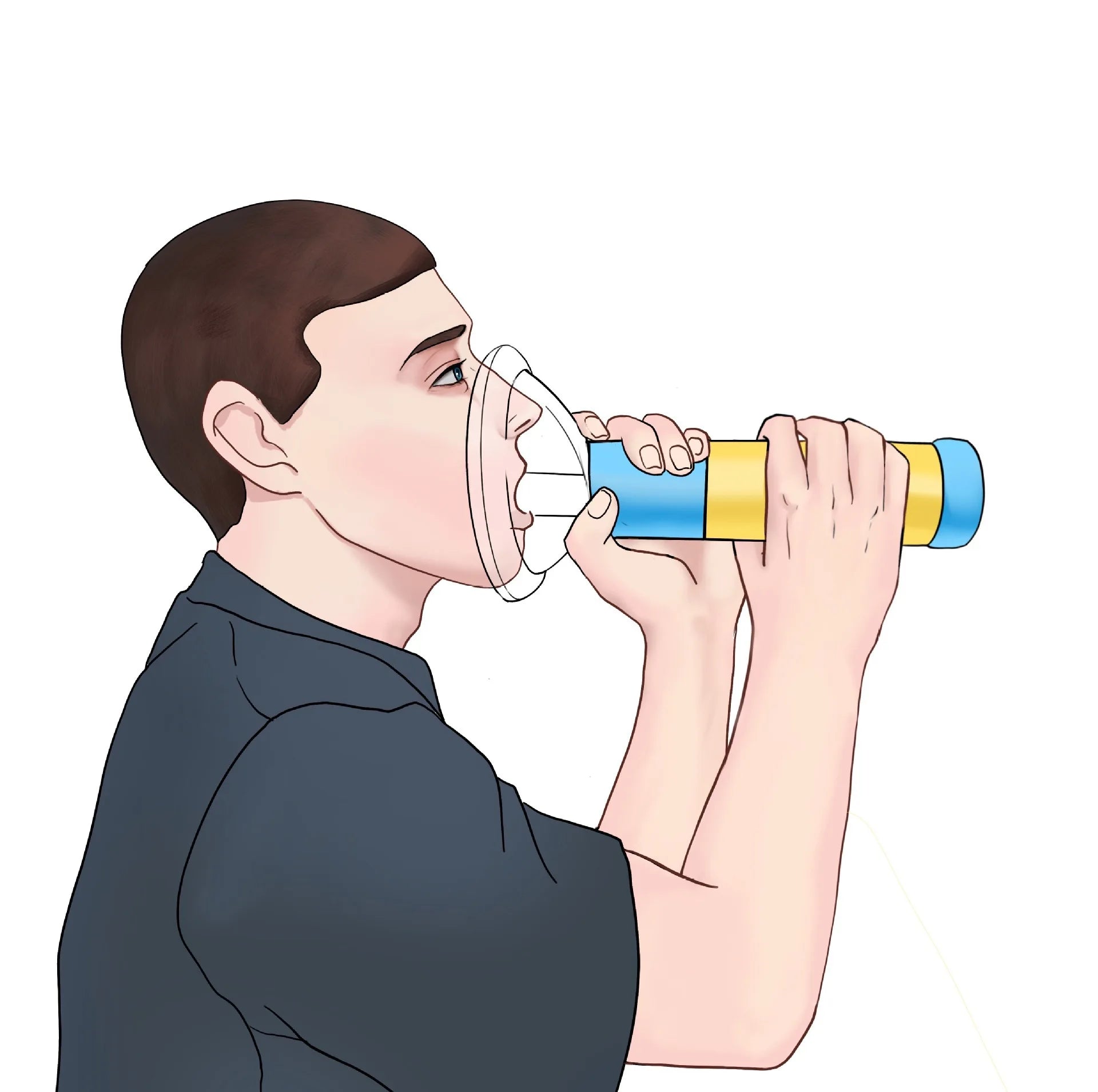 Choking Emergency First Aid Face Mask &ndash; Strong Suction