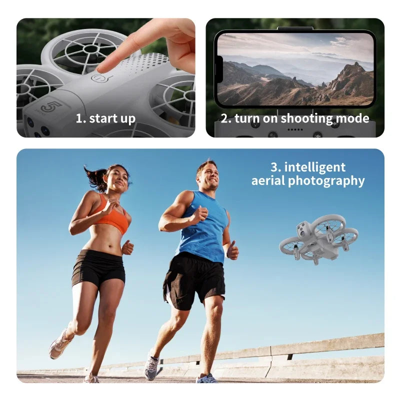 Mini RC Drone CZ05 - 4K HD Camera and Optical Flow