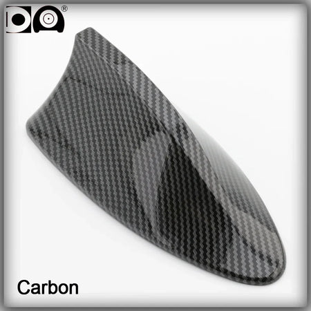 Universal Shark Fin Antenna &ndash; Enhanced FM/AM Radio Signal Carbon Black