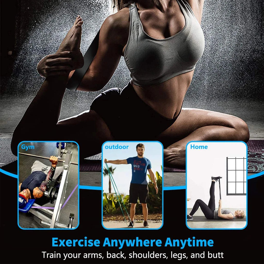 WOSWEIR FE0103 Elastic Resistance Bands - Full Body