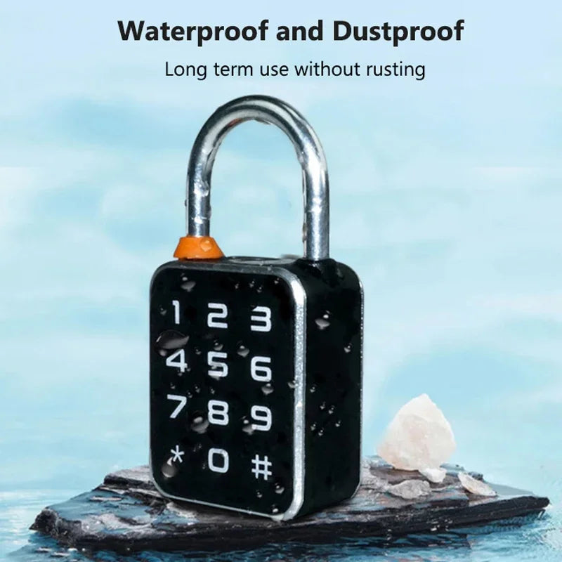 Luxuglow 3 In 1 Tuya Smart Padlock &ndash; Biometric Unlock