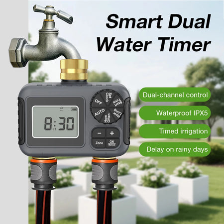 3/4 Inch Automatic Water Timer &ndash; Smart Irrigation System