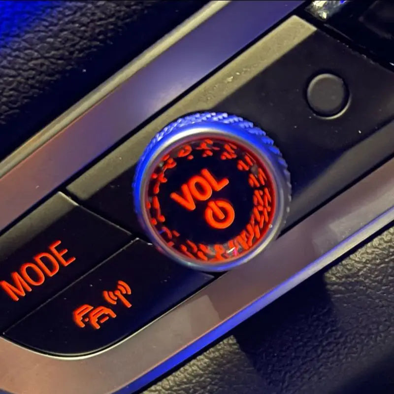 BMW G20 G28 Volume Control Knob with Crystal ABS Trim