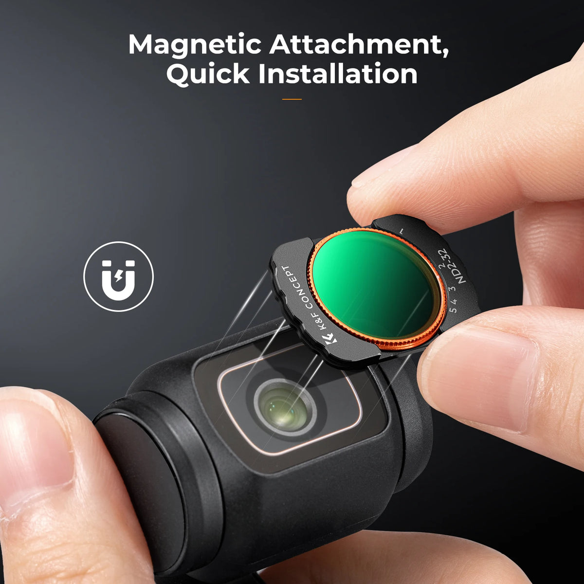 K&amp;F Concept Magnetic UV CPL Variable Filter &ndash; Enhanced Image Clarity