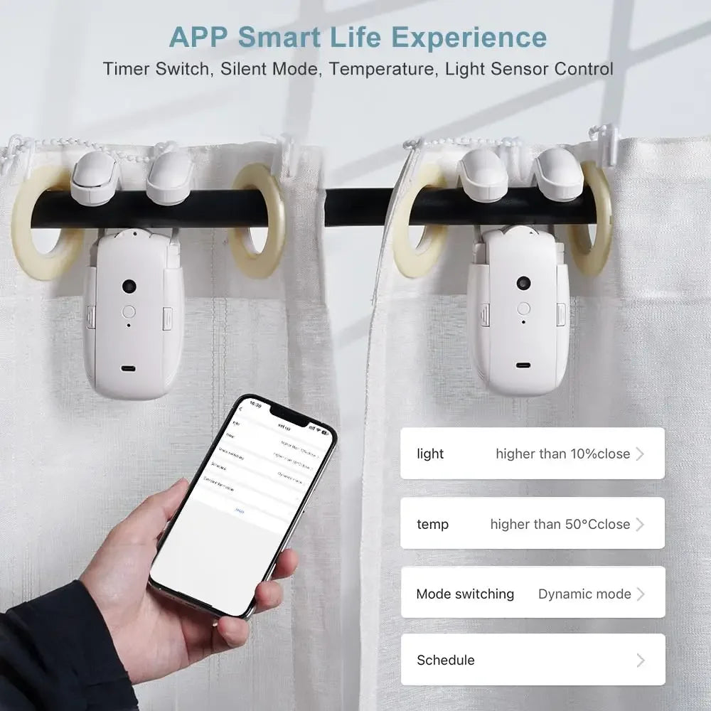 Smart Curtain Robot with Voice Control