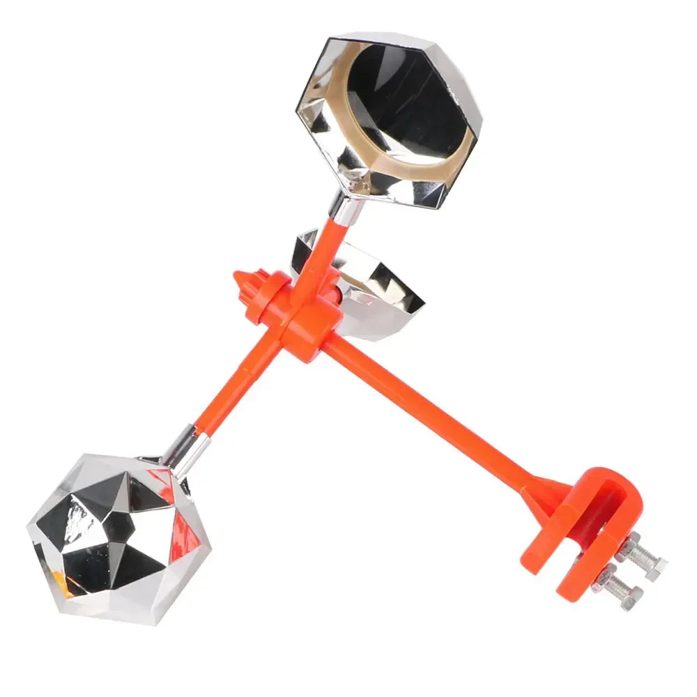 Solar Wind Powered Bird Repeller &ndash; 360 Degree Reflective Scare Device