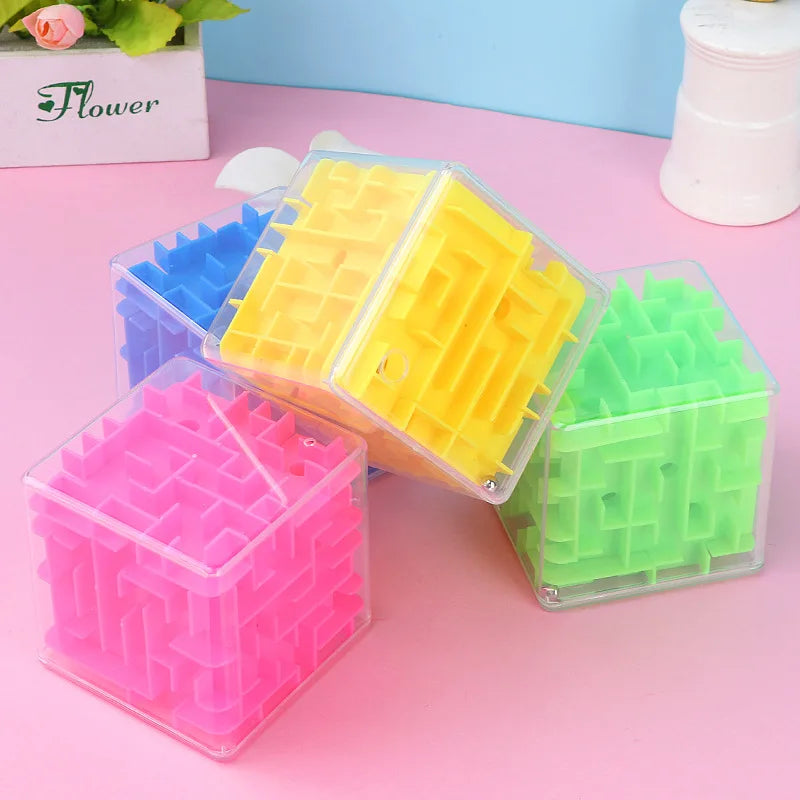 Educational 3D Cube Maze Puzzle &ndash; Brain Boost for Kids