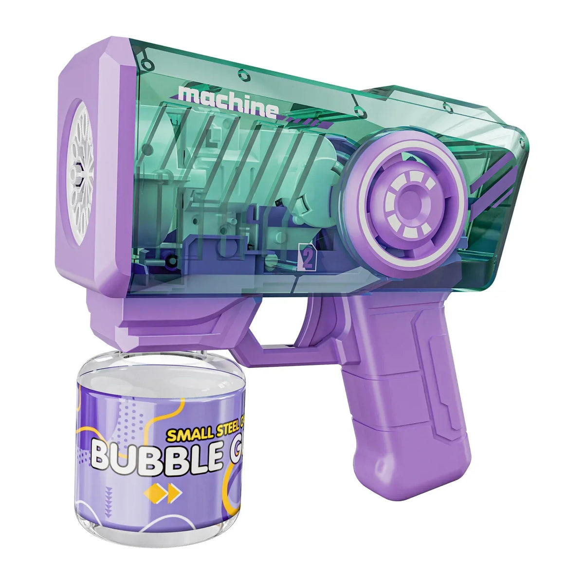12 Holes Electric Bubble Gun &ndash; Full Automatic Fun for Kids Violet