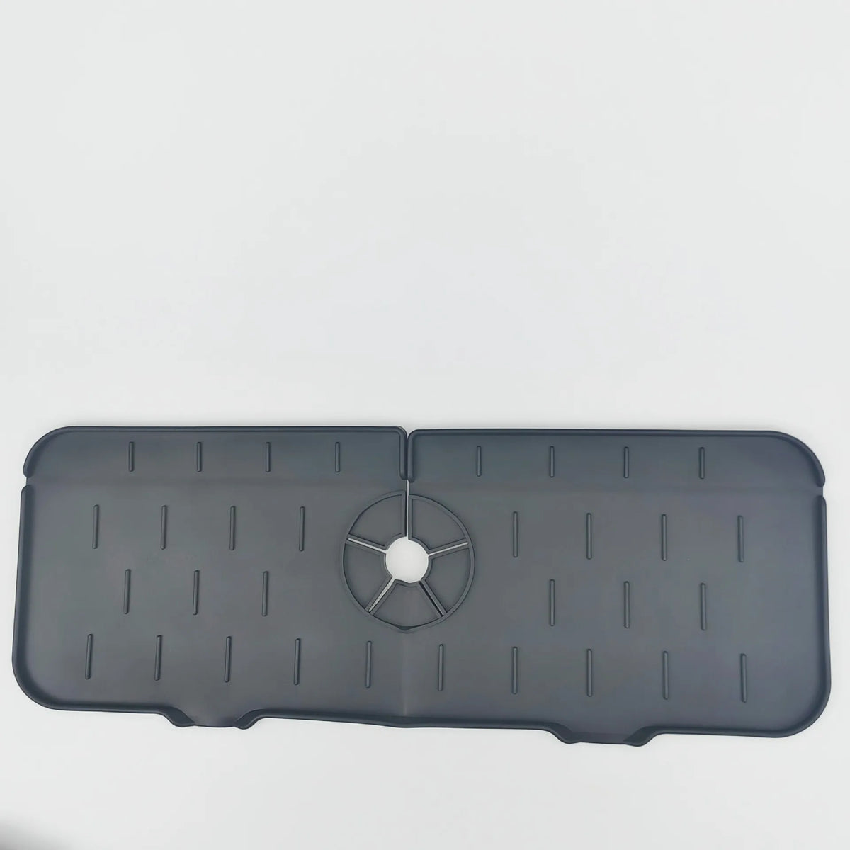 Kitchen Faucet Absorbent Pad - Countertop Protection dark gray 1pc