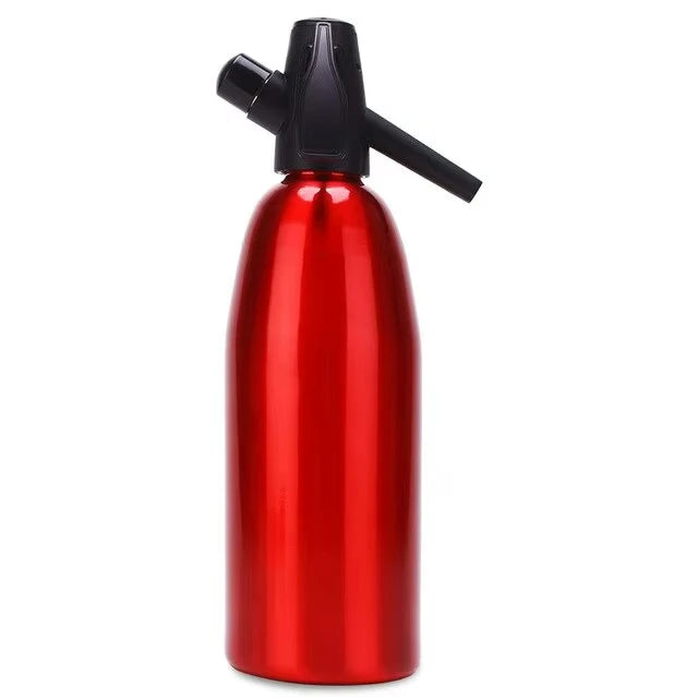 Professional 1L Soda Siphon Bottle - Cake Decor Precision Red / >1L
