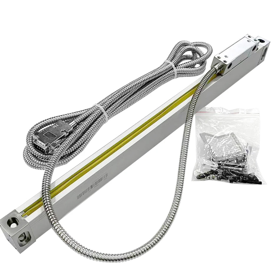 5um Grating Glass Encoder Skalaer til Drejebænke Fræsemaskiner, TTL, 450-700mm