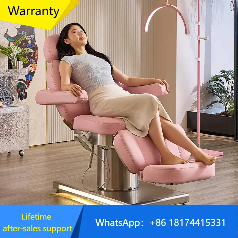 CE Salon Masážní Tetovací Křeslo s Hydraulickým Stoličkem