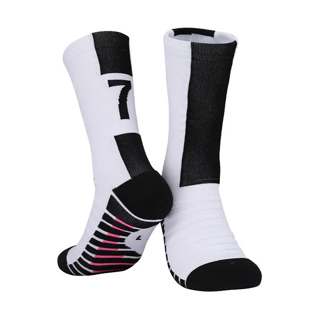 Unisex Fast-Drying Breathable Soccer Socks for Kids and Adults Jcb6007-4 / Adult eur 38-43