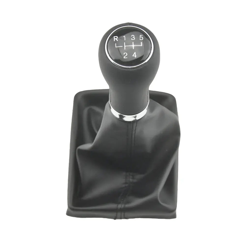 Gear Shift Knob With Boot Cover For Audi A4 A5 A6 Q5 by InterCyprus Trading Ltd
