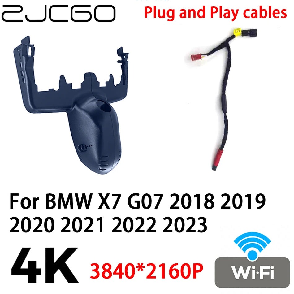 Cameră de bord pentru BMW X7 G07 4K UHD DVR frontal pentru 2018 până în 2023 recorder video plug and play