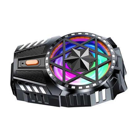 RGB Light Mobile Phone Game Cooler 3 Speed USB Fan Portable