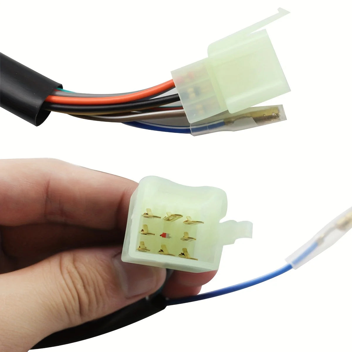 FTKDMT Motorcycle Handlebar Switch &ndash; Universal Control for Headlights and Turn Signals