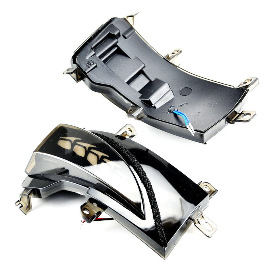 Dynamic LED Turn Signal Mirror Caps for Infiniti QX56 QX80