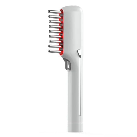 Electric Massage Comb LED Red Light Therapy - Hair Growth White